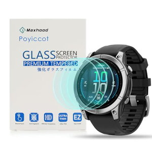 GARMIN Fenix 8 Solar 47mm/ Fenix 8 E 47mm �ی�t�B���� Fenix 8 Solar 47mm/ Fenix 8 E 47mm�t�B���� �����K���X �ی�t�B���� �J�o�[ �d�x9H �C�A�[�� �Ή��K�[�~�� Fenix 8 Solar 47mm/ Fenix 8 E 47mm �t���ی�t�B���� 3