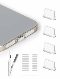Type C LbvZbg 4 RlN^Jo[ 20 Xs[J[Jo[ Cz|uVt hoی ϋv A~ ΉiPhone 15/16 Plus Pro MaxƑType CWbN^ Vo[ 