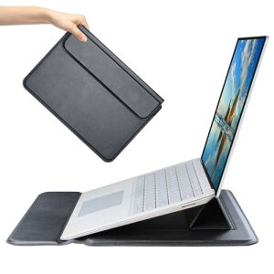 Macbook Pro ケース 13.3インチ ノートパソコンケース 折り畳み式 薄型 マグネット式開閉 撥水 耐衝撃 傷防止 三つの主要機能 PCスタンド機能 パソコンカバー マウスパッド Macbook Air/Pro 13-14インチ