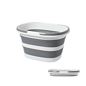 折りたたみバケツ 大型 28.5L 折りたたみ バケツ多機能 家庭用収納 アウトドア キャンプ 車のトランク収納 洗車 ガーデニング お風呂 靴 足湯 バケツ シマノ バッカン バケツ 折り畳み 持ち運