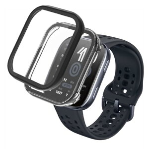 Amazfit Bip 6 P[X ̌^ KX یJo[ Sʕی KX 9HیtB+PCJo[ ȒP ϏՌ ߗ wh~ (ubN+NA) [2Zbg] 
