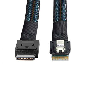 PCIe PCI Express SFF-8611 4 i OcuLink  SFF-8654 ^ SSD f[^ANeBuP[u 50 cm 