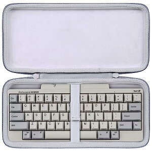 PFU キーボード HHKB Professional HYBRID / Happy Hacking Keyboard 保護ケース 収納ケース 持ち運び 保護カバー 耐衝撃 保護 キズ防止 収納 キャリングケース 代替品 グレー ケースのみ