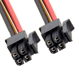 Cable Power ATX �����b�N�X �}�C�N���t�B�b�g �R�l�N�^ 4�s�� �I�X-�I�X �d�� 12V �P�[�u�� 20AWG �s�b�`=3.0mm ��������