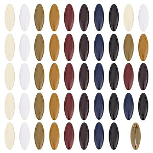 安全ピン 48個 スカーフ プラスチック ブローチ ハンカチーフピン ヒジャーブサリピン ブローチピン ショールピン オーバル 取り外し可能 調節可能 アクセサリー プレゼント 送料無料