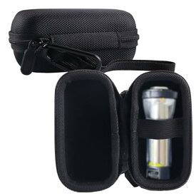 Goal Zero ゴールゼロ Lighthouse micro Flash LEDミニランタン 懐中電灯32005 / 32008 保護ケース 収納ケース 持ち運び 保護カバー 耐衝撃 保護 キズ防止 収納 キャリングケース 代替品 社外品 (ブラック)
