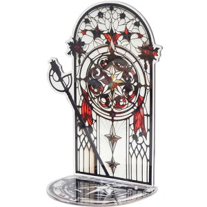 背景 アクリルスタンド バックボード スタンド P9 窓 ob11 人形用 アクリル フィギュア用 GSC 台座 展示台 道具 置物 コレクション 保護フィルム付 血・剣 送料無料