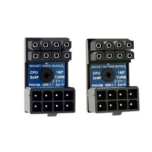 ATX 8P EPS �I�X �ϊ� 8P���X 360�x�A�b�v�_�E���A���O���p���[�w�b�_�[�A�_�v�^�[ CPU 12V�p ��������