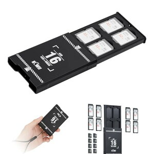 [J[hP[X ^ 8 SD SDHC SDXC J[h + 8 Micro SD TF MSDJ[h [\ e SDJ[hP[X y gѕ֗ h~[vt JANZT[ ubN 