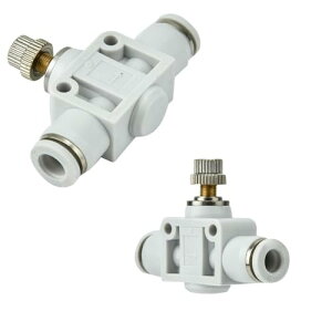 co2 ディフューザー水槽レギュレータ スピードコントローラー2個入りCO2 スピードコントローラー6mmチューブ外径 スピコン アクアリウム レギュレータージェネレーターバルブ 水草水槽用 簡