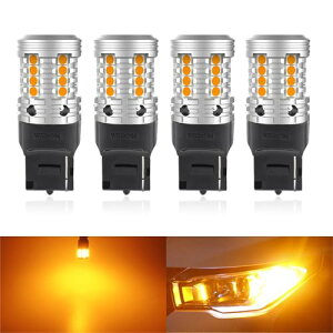 T20 LED ECJ[ VO Ao[ nCth~ 7440 WX3x16d s`Ⴂ LZ[ A d tg R ԗp ECJ[ou s`Ⴂ DC 12V oCN 4 