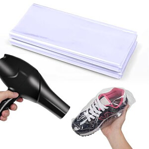 熱収縮袋 PVC シュリンクフィルム 袋 ドライヤーで直接封をすることができ シュリンクラップ ギフト スニーカー リモコン包装用 汚れ防止 透明 ( 28 45cm 20個入) 送料無料