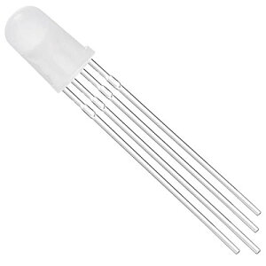 5mm LED�����_�C�I�[�h �R�����J�\�[�h 4Pin RGB�g���C�J���[ �� /�� /�� �܂炳�ꂽ�g�U�~�`LED�����vArduino PCB�p 100�� ��������