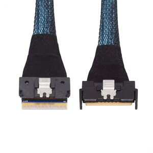 PCI-E 5.0 Mini Cool Edge IO MCIO PCI-E 8i 74s IX - XC SFF-8654 SAS 4.0 74s IX P[u 50cm 