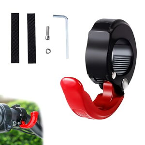 送料無料 自転車 フック T6 アルミ 20mm〜24mm ハンドルバーに適合 ハンドルバーフック CNCプロセス 陽極酸化加工 折りたたみ式 隠しデザイン 耐荷重30kg 小物置く 簡単な取り付け 荷崩れ 転倒防