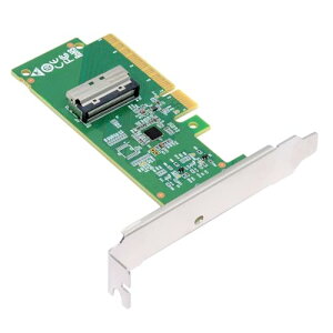 カード PCIE5.0 PCI-Express 8x から MCIO 8i Mini Cool Edge IO SFF-TA-1016 VROC アダプター マザーボード SSD グラフィック カード用