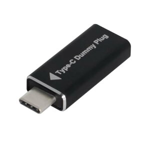 USB C �^�C�vC �_�~�[�v���O ���z �o�[�`�����f�B�X�v���C�A�_�v�^�[ USB C �^�C�vC DP-Alt ���[�h DDC EDID �_�~�[�v���O �w�b�h���X �S�[�X�g�f�B�X�v���C �G�~�����[�^�[ �u���b�N �J���[ 4K 17Hz 