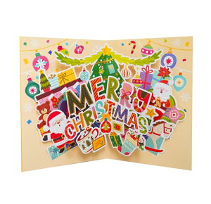 NX}X J[h bZ[WJ[h t  |bvAbv NX}X O[eBOJ[h Merry Christmas 2024NŐV^ j A (CG[) 