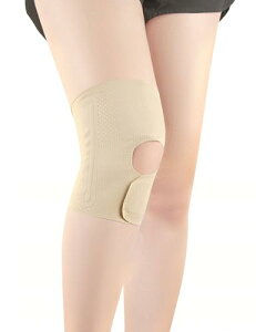 膝サポーター 夏用 薄手 保護 ひざ用 優しい 着圧 薄型 通気性 ライトスポーツに 男女兼用 日常生活 (M)