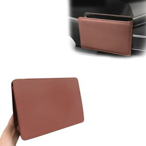 車 ゴミ箱 大容量 車用収納ボックス 収納ケース 小物入れ 折りたたみ可能 ドア収納 車用ゴミ入れ 運転 /助手席用 シートバックポケット 後部座席 運転席用 省スペース ブラック (ブラウン)