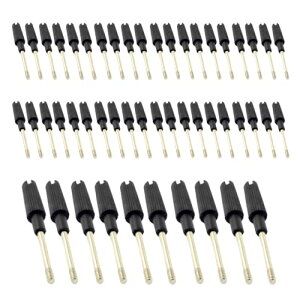 P[uplW ܂݃lW 4-40 UNC  47mm XeXX`[ I[o[[h Rs[^[ DVI VGA RS232 P[up (50 ) 