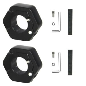 ハンドルバーフック 2個入り 20mm〜22mm 汎用 折りたたみ式 バイク ヘルメットフック コンビニ 小物置く 簡単取り付け アルミニウム合金 荷崩れ 転倒防止 自転車 バイク用品 (ブラック) 送料無