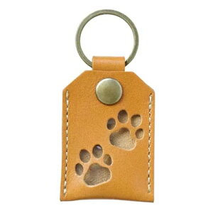 ペット 遺毛ケース 入れ ペット 本革 携帯 持ち歩き 犬 猫 うさぎ 小動物 メモリアルグッズ毛収納ケース キーホルダー ペット仏壇 (イエロー) 送料無料