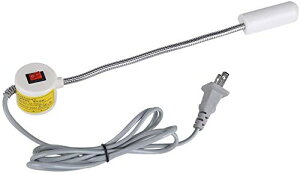 ミシンライト LEDデスクライト 磁石ベース マグネット付き 110-240V 12個LED 目にやさしい 360°調整可能 縫製用 ミシン用 作業ライト コンセントプラグ付き 操作簡単(110)