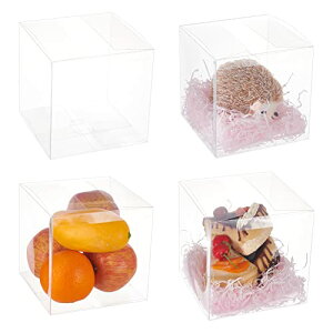 10Zbg Mtg{bNX  vX`bN ` 15x15x15cm ܂肽 {bNX v[g NA Mtg{bNX   LO  p[eB[ pbP[W  蕨 PVC