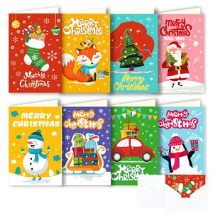 bZ[WJ[h NX}XJ[h t Vv e[vt j A Ⴞ 10x15cm O[eBOJ[h Merry Christmas (16Zbg) 