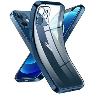 iPhone 12 Mini P[X NA  Jo[ y ϏՌ JYی VR C菝h~ ϖh~ TPU یP[X CX[dΉ ɔ \tg fo  ACtH 12 ~j Jo