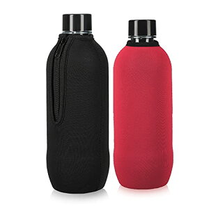 Soda Stream 615ml �{�g���J�o�[ �l�I�v������ �\�[�_�X�g���[�� �}�C�{�g�� ���h�~ �X���[�u - ���F / �ԐF