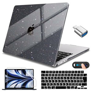 MacBook Air 13C` 2025 2024 P[X V^ LL ubN Jo[ A2681 A3113 A3240 Ή macbook air 13.6 M2 M3 M4 Jo[  Bling{JISzL[{[hJo[ t (5in1)