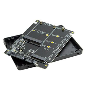 mSATA Mini SATA / M.2 NGFF SSD to SATA 2.5C`n[hfBXNP[XGN[W (NVME SSDɂ͑ΉĂ܂) 