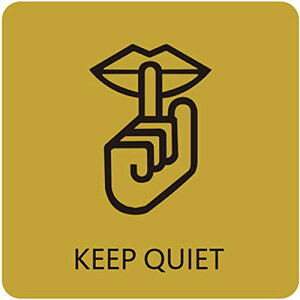 X TC KEEP QUIET Â ӃTC X XebJ[ Ŕ TCv[g  Wē EH[XebJ[ HX h p 