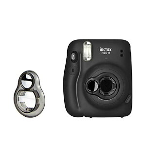 Fujifilm `FL instax mini 11 B ڎʃY N[Y Abv Y ֕i (BK) 