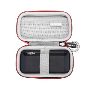 Crucial X8 Ot SSD 1TB / 2TB یP[X [P[X ^ یJo[ ϏՌ ی LYh~ [ LOP[X ֕i ЊOi iP[X̂݁j