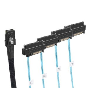 ����36�s���~�jSAS SFF-8087�z�X�g4 SFF-8482�^�[�Q�b�gSAS�n�[�h�f�B�X�N�����IDE�d���P�[�u��50cm