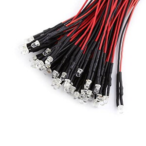 LED�_�C�I�[�h �����d�� DC 9-12V LED�_�C�I�[�h�p�ɔz���ς�(�F�� 3mm 50pcs) ��������
