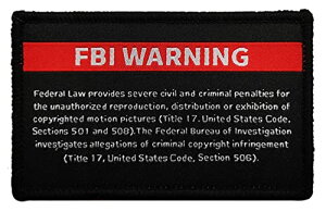 pb` by r  AbvP x [jO WARNING   ʔ ^NeBJ ~^[ ToQ[ z hJ FBI WARNING 