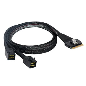 PCI-E Ultraport Slimline SAS Slim 4.0 SFF-8654 8i 74pin �f���A�� SFF-8643 4i Mini SAS HD �P�[�u�� PCI-Express ��������