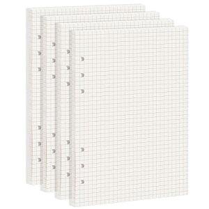 �V�X�e���蒠�p ���t�B�� A5�T�C�Y �i�q ���[�Y���[�t �o�C���_�[ ���� �r�W�l�X�蒠 ��p���[�t ���t�B���p�� �l�ߑւ��p�� ���^ A5 6�� �蒠���t�B�� [45��*4��] 180�� 5mm ���� �蒠�p���t�B��