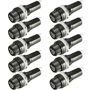 5×20mm �q���[�Y �z���_�[ AC 10A 250V �u���b�N �X�N�����[ �L���b�v �q���[�Y �z���_�[ �p�l�� �}�E���g �X�N�����[ �L���b�v �q���[�Y �z���_�[ ��������