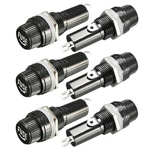 6×30mm �q���[�Y �z���_�[ AC 10A 250V �u���b�N �X�N�����[ �L���b�v �q���[�Y �z���_�[ �p�l�� �}�E���g �X�N�����[ �L���b�v �q���[�Y �z���_�[ ��������