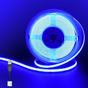 5V USB COB LEDXgbvCg 2M u[ 320LEDs / M 8mm x8W / M CRI90 ʃe[vό`\ ؒf\ hIP20  ԏ Q Lb`z[ ItBX 