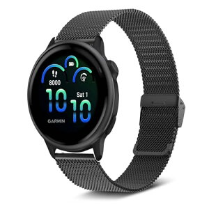 20mm oh Garmin Vivoactive 6 / Garmin Vivoactive 5 xg XeX`[ oh ւXgbv hK XeX ȒP rWlX jp (ubN) 