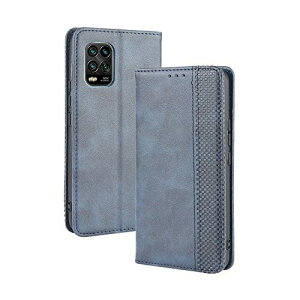 Xiaomi Mi 10 Lite 5G P[X 蒠^ Vv Jo[ 蒠^P[X Mi 10 Lite 5G au XIG01 PU U[ Jo[ J[h|Pbg  X^h@\t Sʕی }Olbg z (u[) 