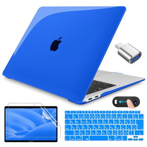 MacBook Air 13 P[X 2020 2021 u[  V^ MacBook Air 13 C` A2179 A2337 M1 Blue VFJo[ ^ { L[{[hJo[ JISz XN[ یtB webcam cover t