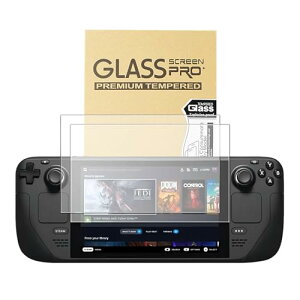 2���Z�b�g Steam Deck OLED 7.4 �C���` (NEW 2023) �t�� �ی�t�B���� 9H �����K���X �t�B���� �A���`�X�N���b�` HD �N���A �X�N���[���v���e�N�^�[ ��������