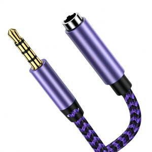 Cz P[u 3.5mm XeI I[fBIP[u }CN@\/4ɃvO TRRS CzWbN  AUX wbhz I[fBIP[u }CNtCz iPhone/Android/PC/TV/j